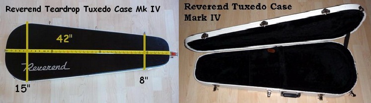 Reverend Tuxedo Teardrop Case