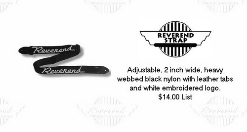 Reverend Guitar Strap