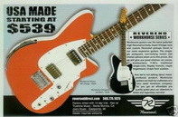 Reverend USA Guitar
