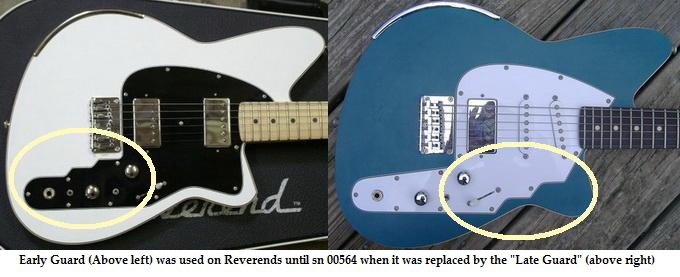 Reverend Pick Guards